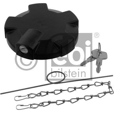 FILLER CAP, UNVENTILATED, LOCKABLE
